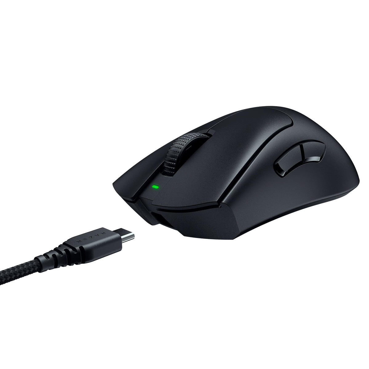 Razer DeathAdder Essential (2021) - Wired Gaming Mouse (Optical Sensor, 6400 DPI, 5 Programmable Buttons, Ergonomic Form Factor) White