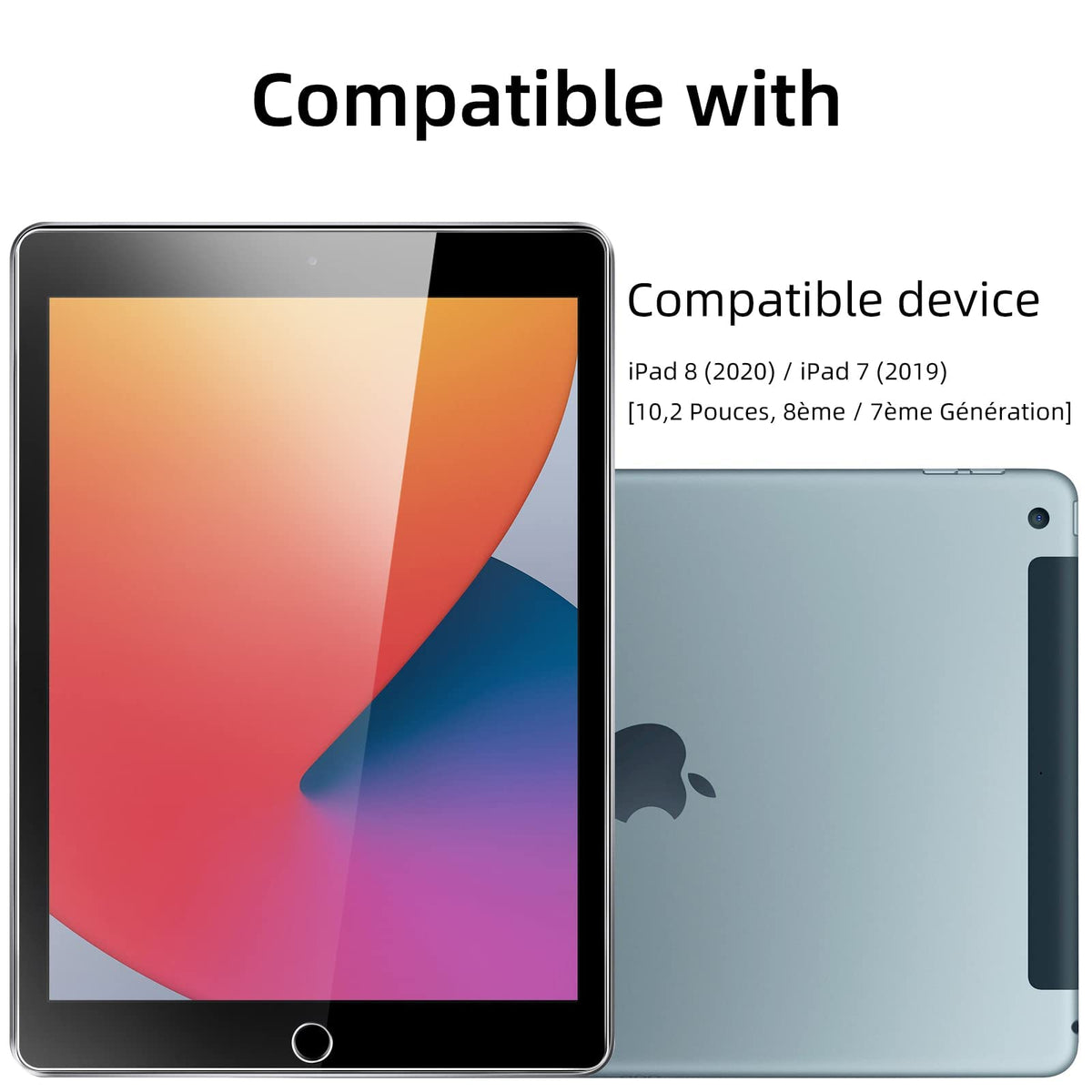 NEW'C for iPad Air 5/4, iPad Pro 11-inch Screen Protector Tempered Glass