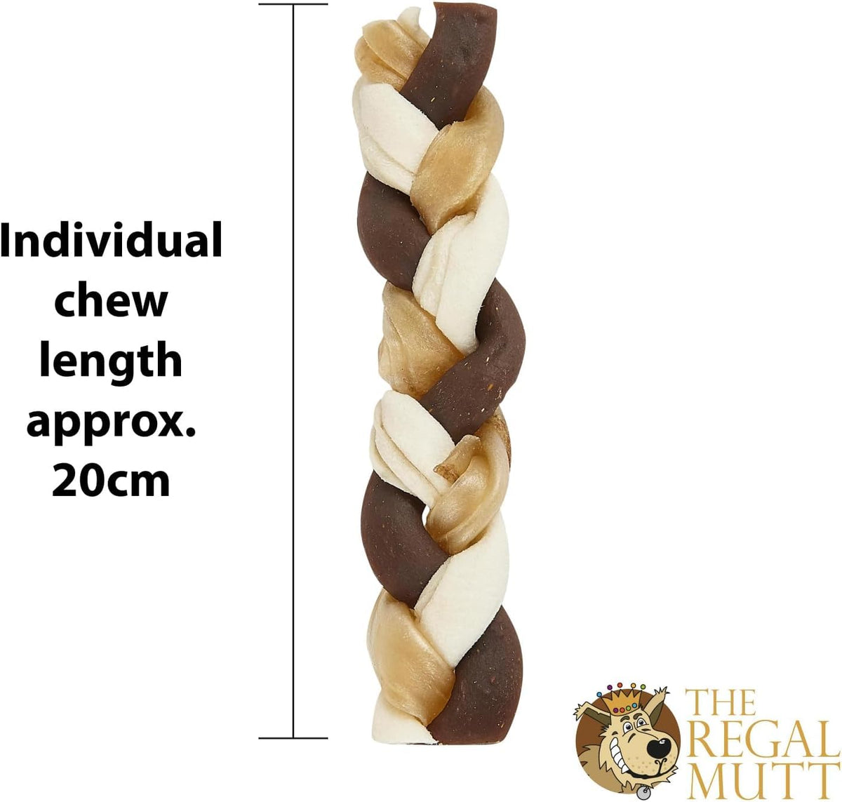 The Regal Mutt - Chewy Twists with Chicken - 1kg Bag