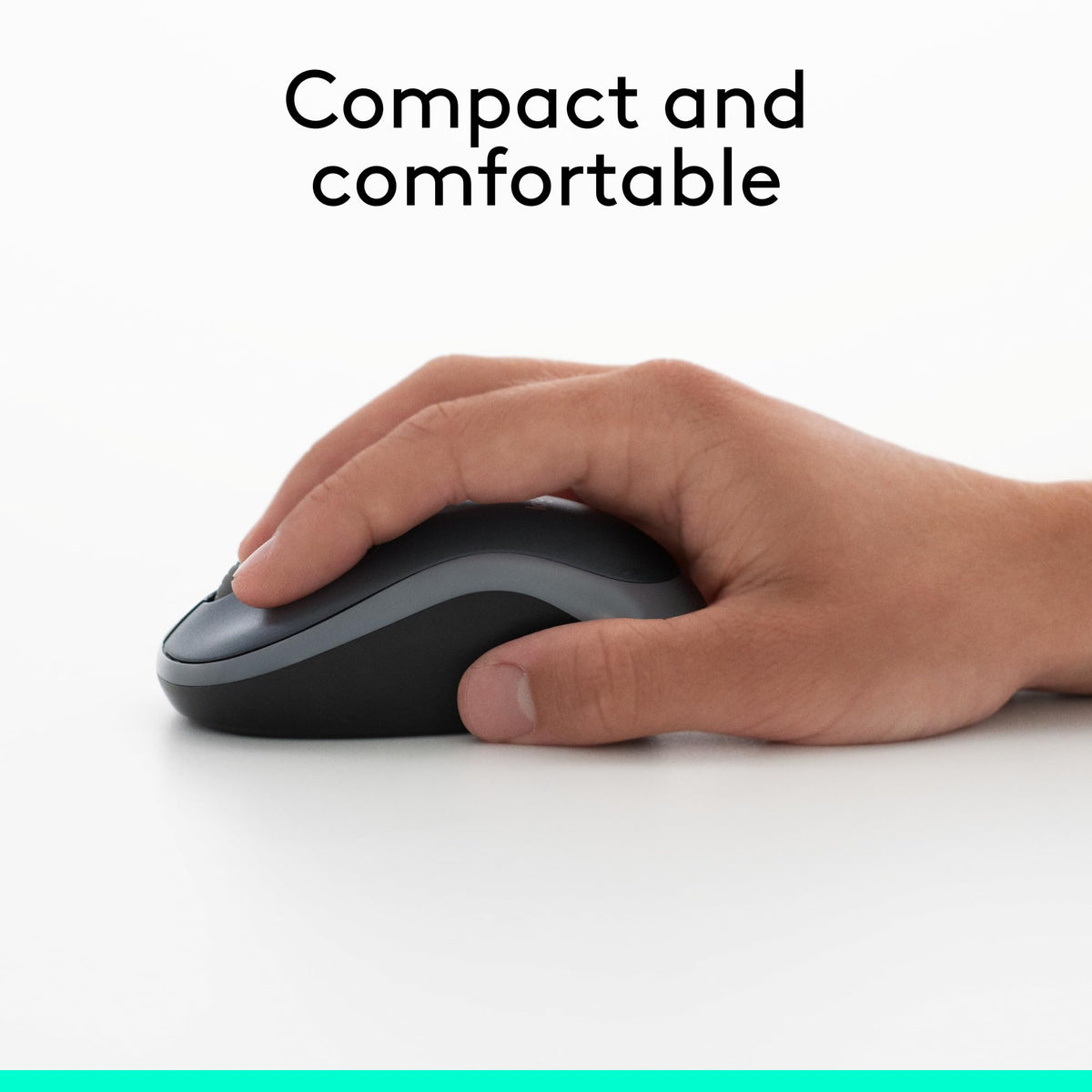 Logitech M185 Wireless Mouse, 2.4GHz with USB Mini Receiver