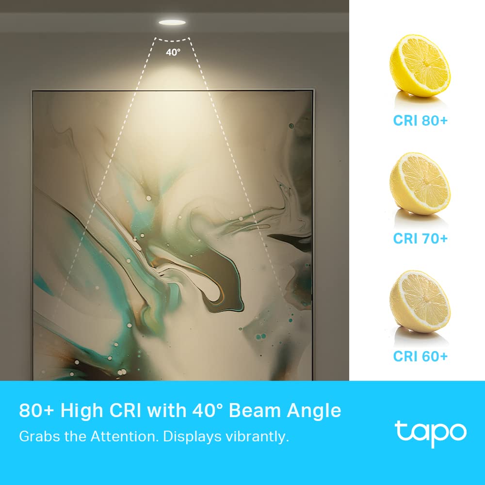 Tapo L630(4-Pack) GU10 Smart Bulb Multicolour Dimmable LED Light Bulb