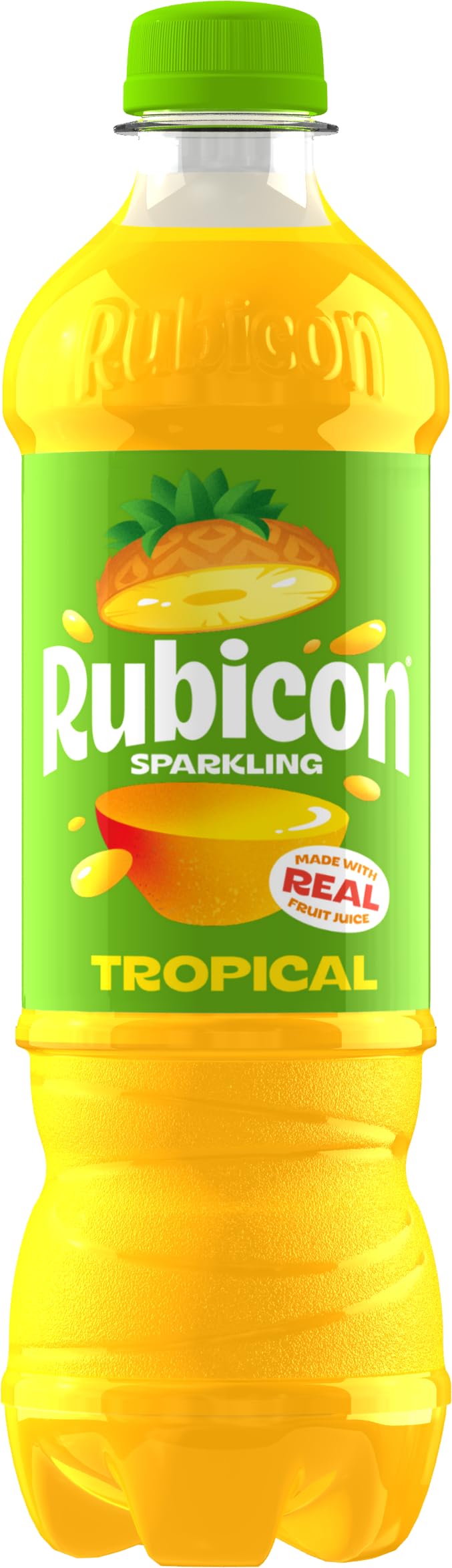 Rubicon Mango Sparkling Fruit Soft Drink, 6 Pack, 330ml Cans