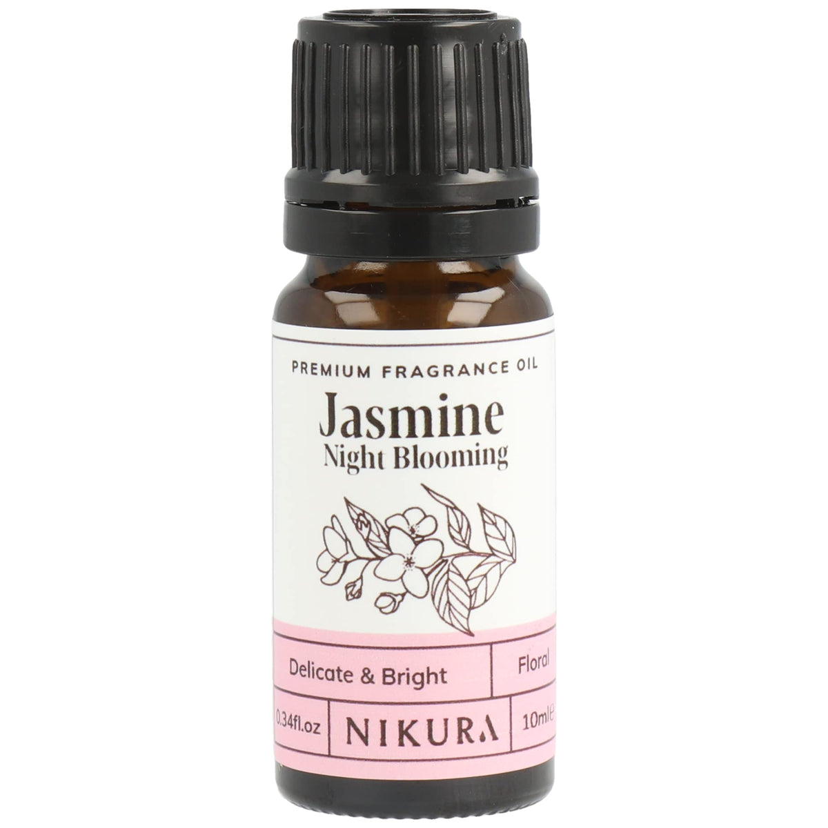 Nikura - Fresh Linen (Floral) Fragrance Oil - 10ml | Perfect for Diffuser for Home, Soap Making, Candle Making, Wax Melts | Bath Bombs, Pot Pourri Refresher Oil, Perfume Scents, Burner Oil | UK Made