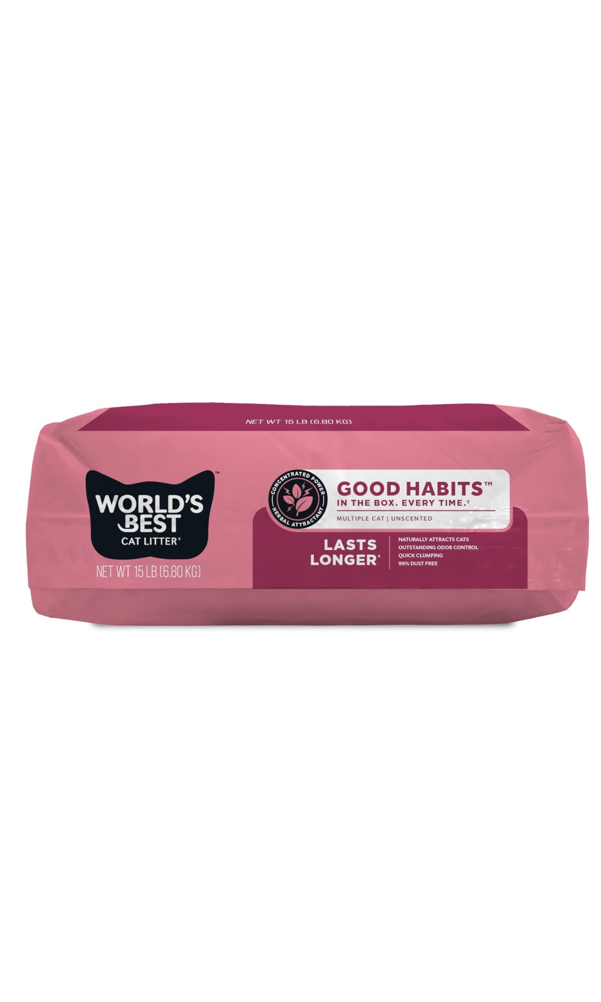 WORLD'S BEST CAT LITTER Comfort Care Unscented, 28-Pounds