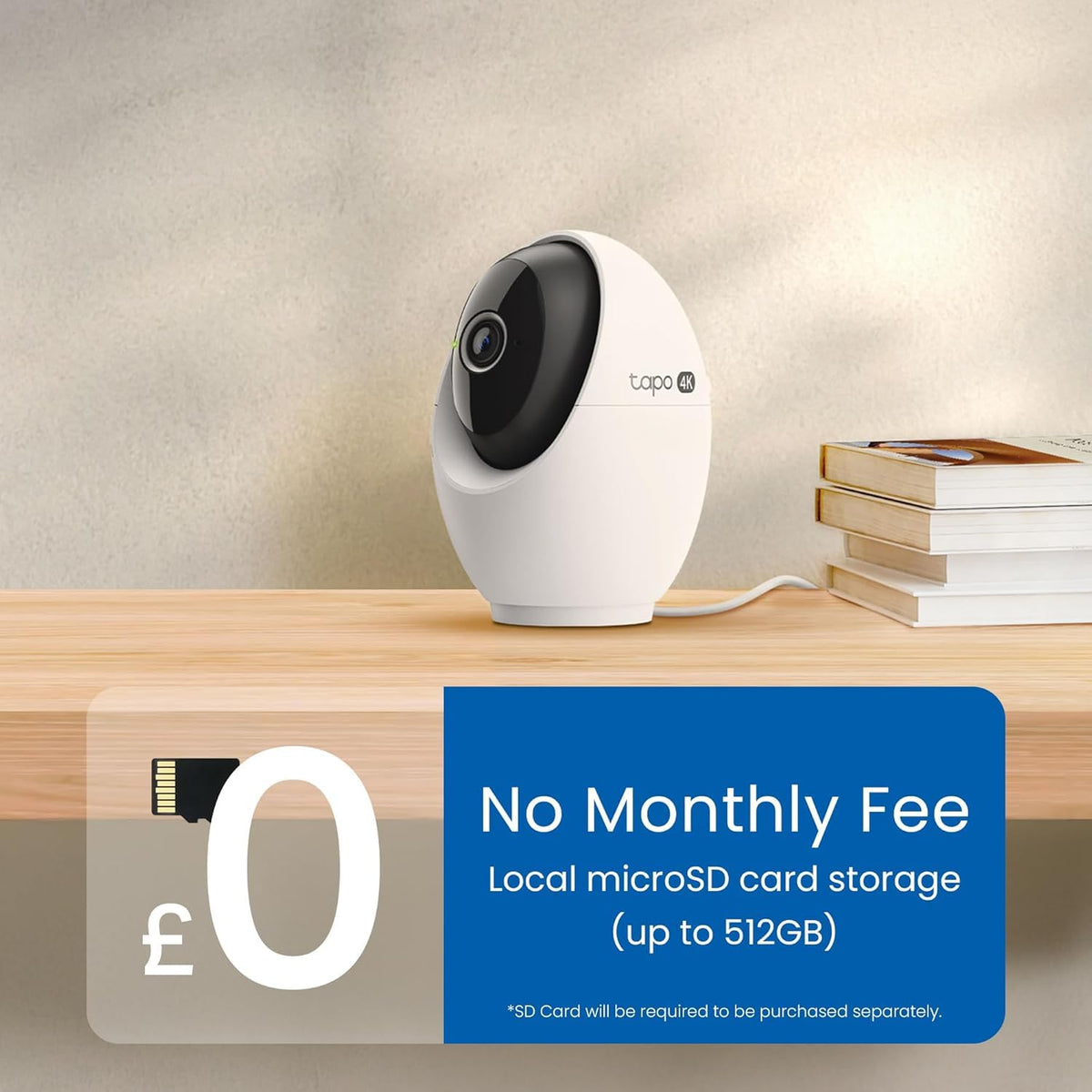 Tapo C230 3K 5MP Pan/Tilt Indoor Security Camera Pet Camera Baby Camera
