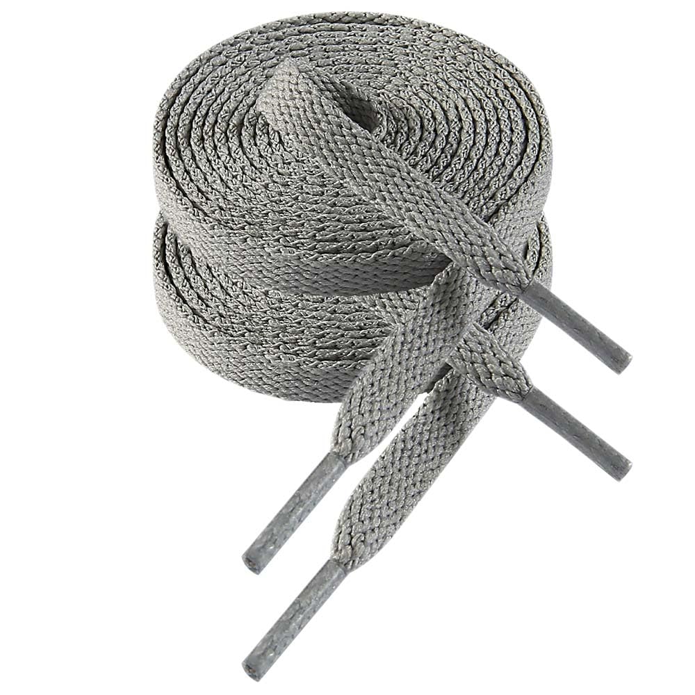VSUDO 8mm Flat Shoe Laces for Trainers, Trainer Laces, Shoelace for Sneaker