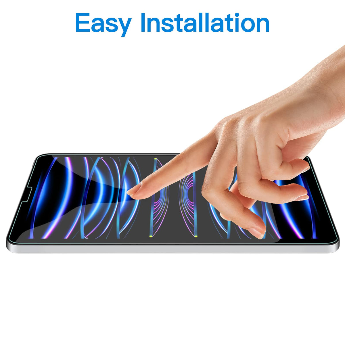 JETech Screen Protector for iPad (A16) 11th/10th Gen, 2-Pack