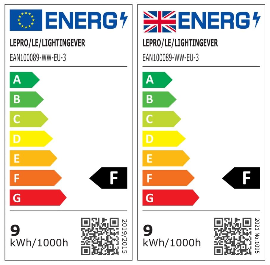 Lepro E27 Screw Bulb, 8.5W, 60W Equivalent, 806lm 2700K Warm White, 6 Pack