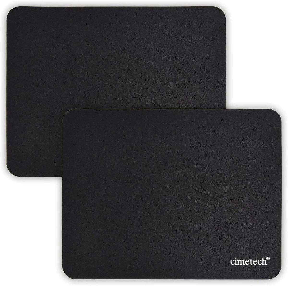 cimetech Gaming Mouse Pad 800 * 300 * 3 MM, Extended Large Mouse Mat Computer Keyboard Desk Pad with Anti-Slip Rubber Base Comfortable Waterproof Soft Cloth, Improved Precision and Speed - Black