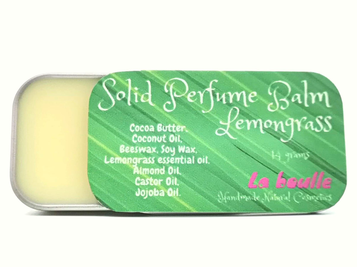 Sandalwood Solid Natural Perfume Balm. For sensitive skin. Handmade in UK.