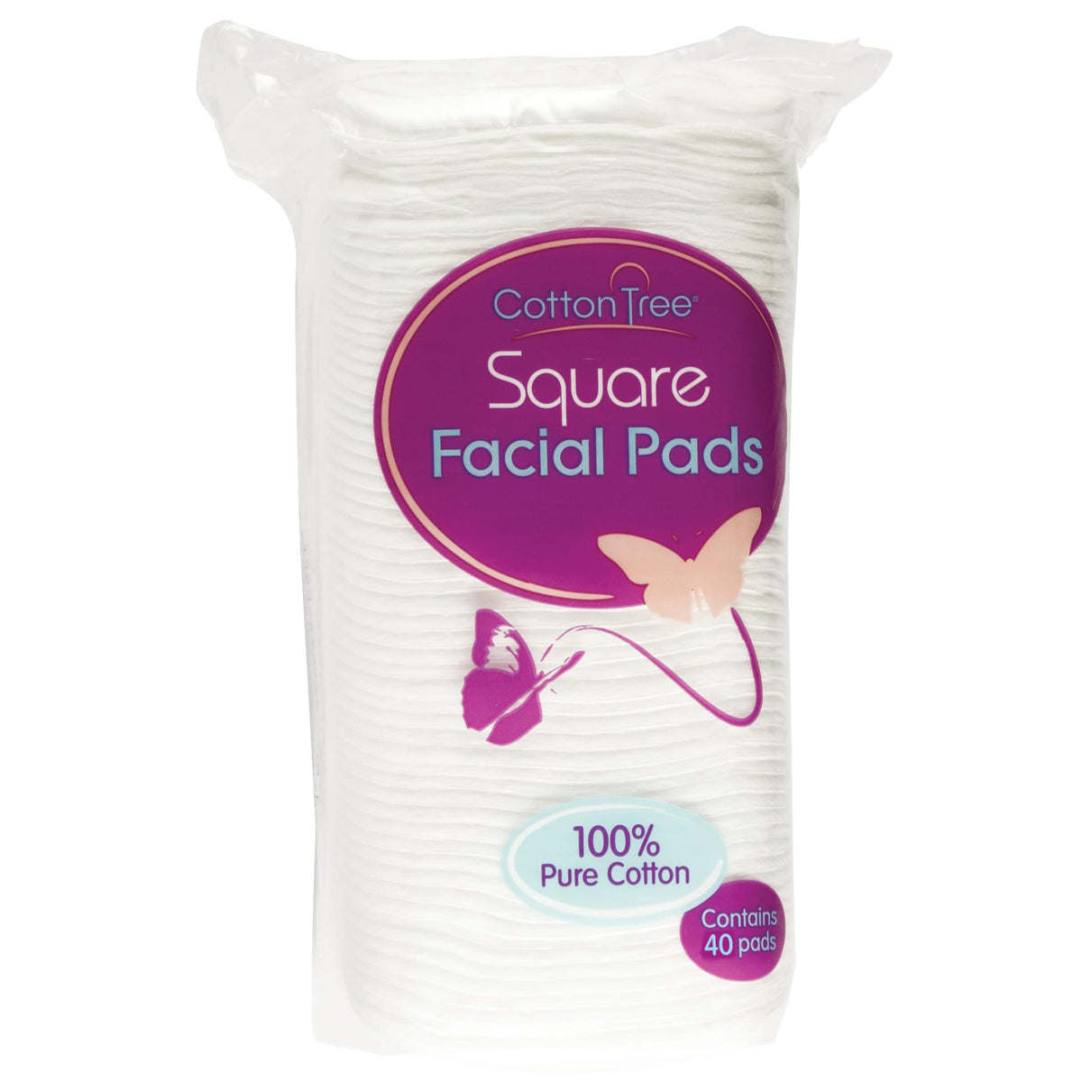 COTTON TREE 100% Pure Cotton, Super Soft, Pack of 200
