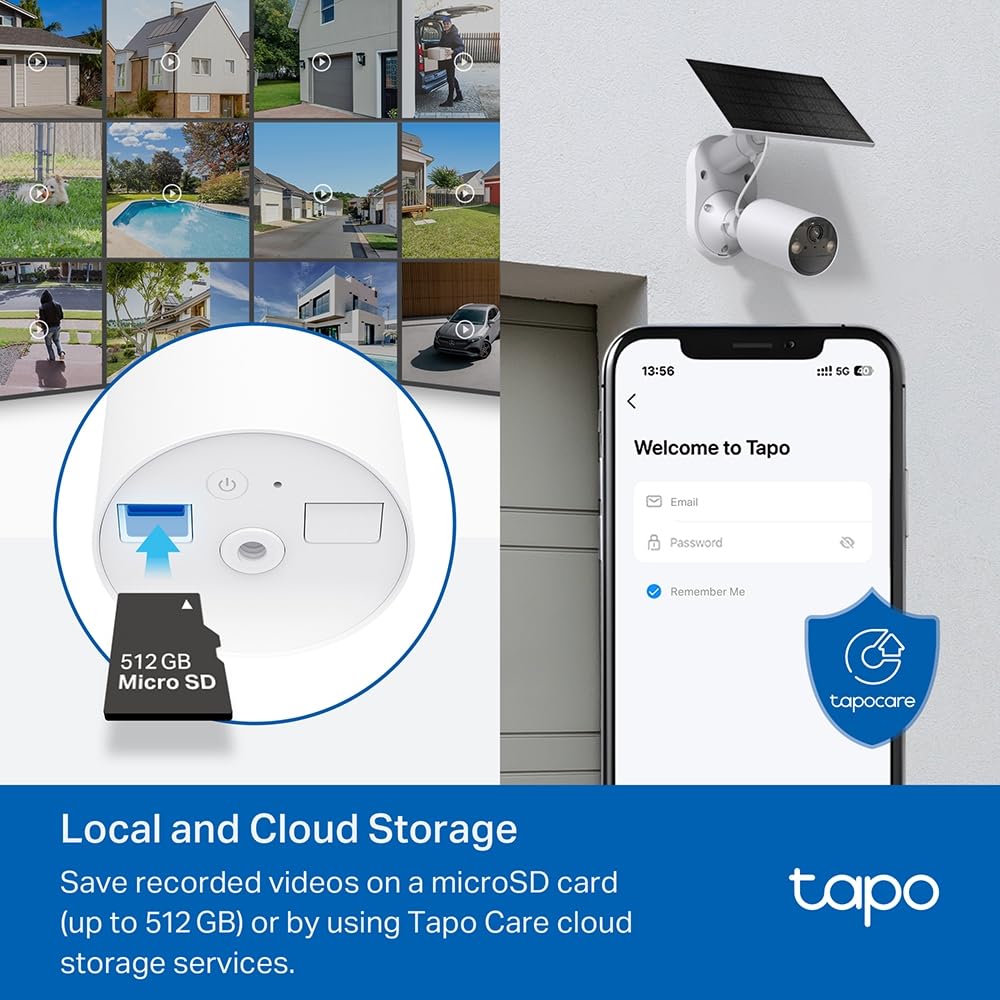 Tapo 2K QHD Wireless Indoor/Outdoor Smart Security Camera