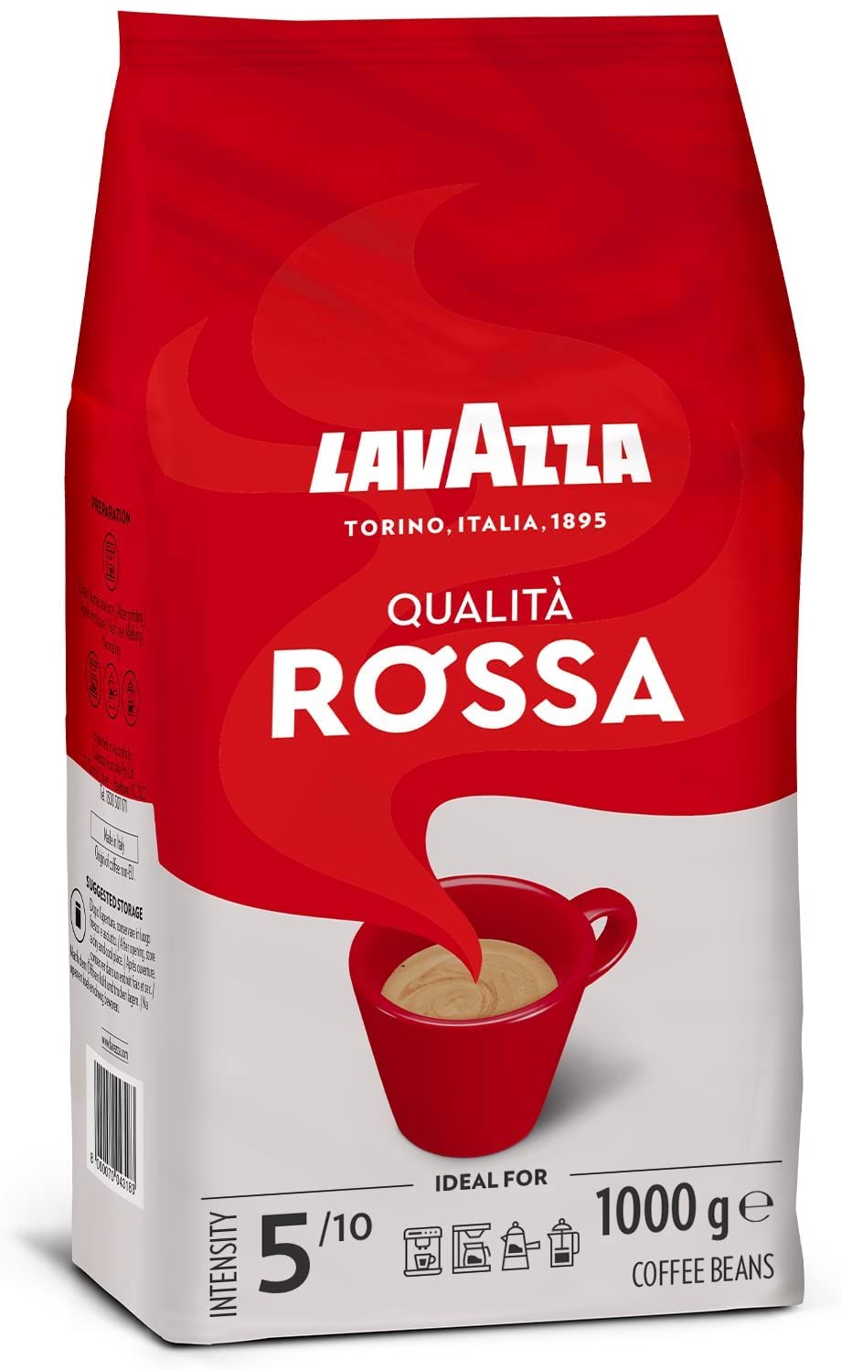 Lavazza CREAM AND AROMA KAWA ZIARNISTA 1000G