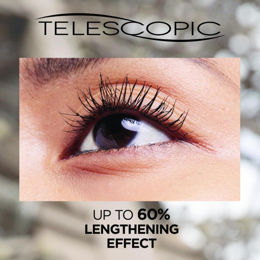 L'Oréal Paris Black Mascara, Telescopic Original Mascara in shade Black