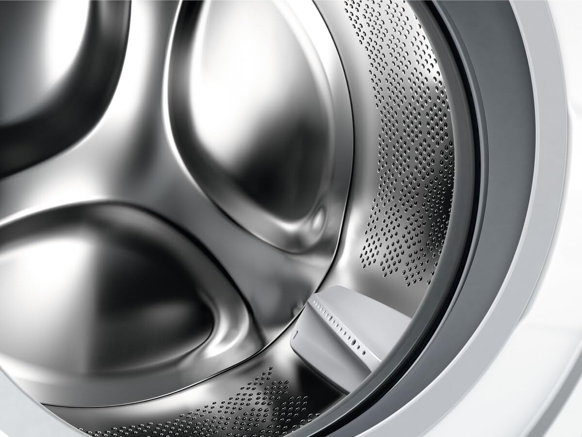 AEG 6000 Series Washing Machine 8kg LFR61844B, ProSense, TimeSave, Extra-Quick, Freestanding Washing Machine, 8kg Load, 1400rpm Spin, Inverter Motor+, Energy Rating A, White