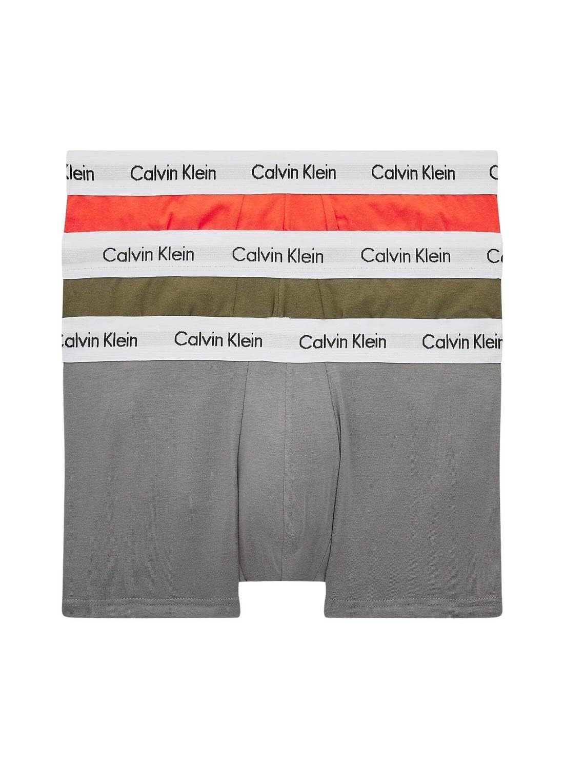 Calvin Klein Men’s 3 Pack Low Rise Trunks Underwear