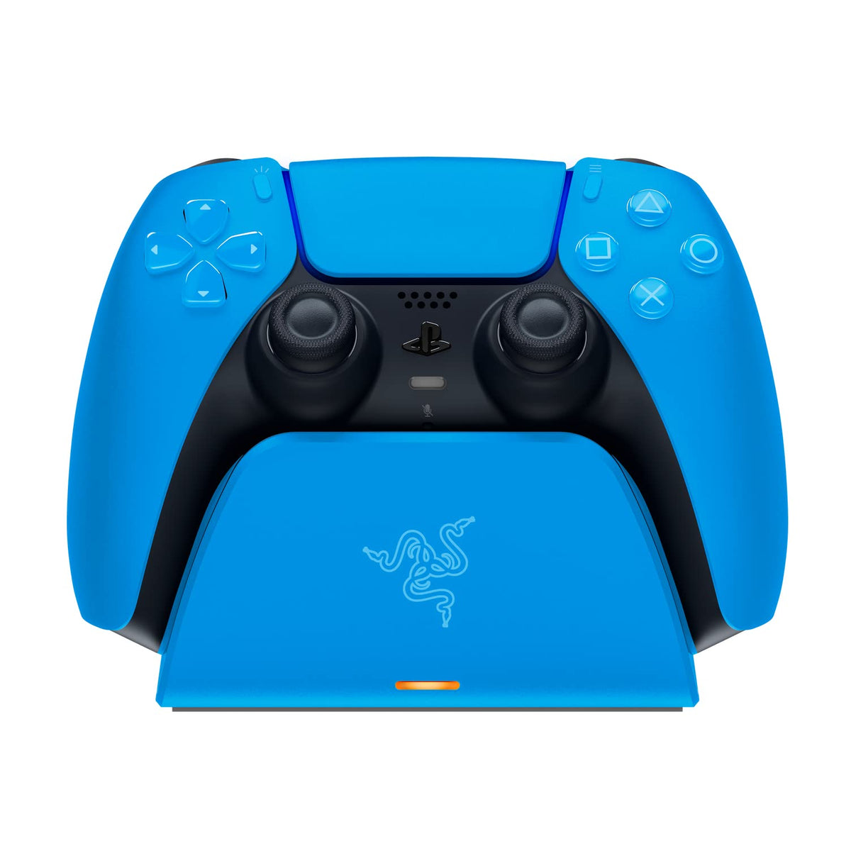Razer Quick Charging Stand - Quick Charging Stand for PlayStation 5 Controller (Quick Charge, Curved Cradle Design, Powered by USB, One-Handed Navigation) Midnight Black