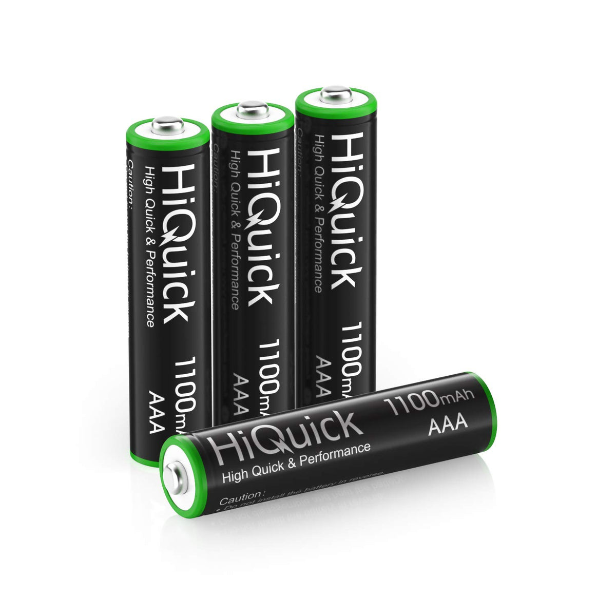 HiQuick 16 Pack AA AAA Rechargeable NiMH Batteries Set,1200 Cycles