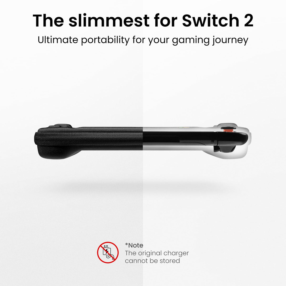 tomtoc Slim Carring Case for Nintendo Switch 2, Military Grade Protection