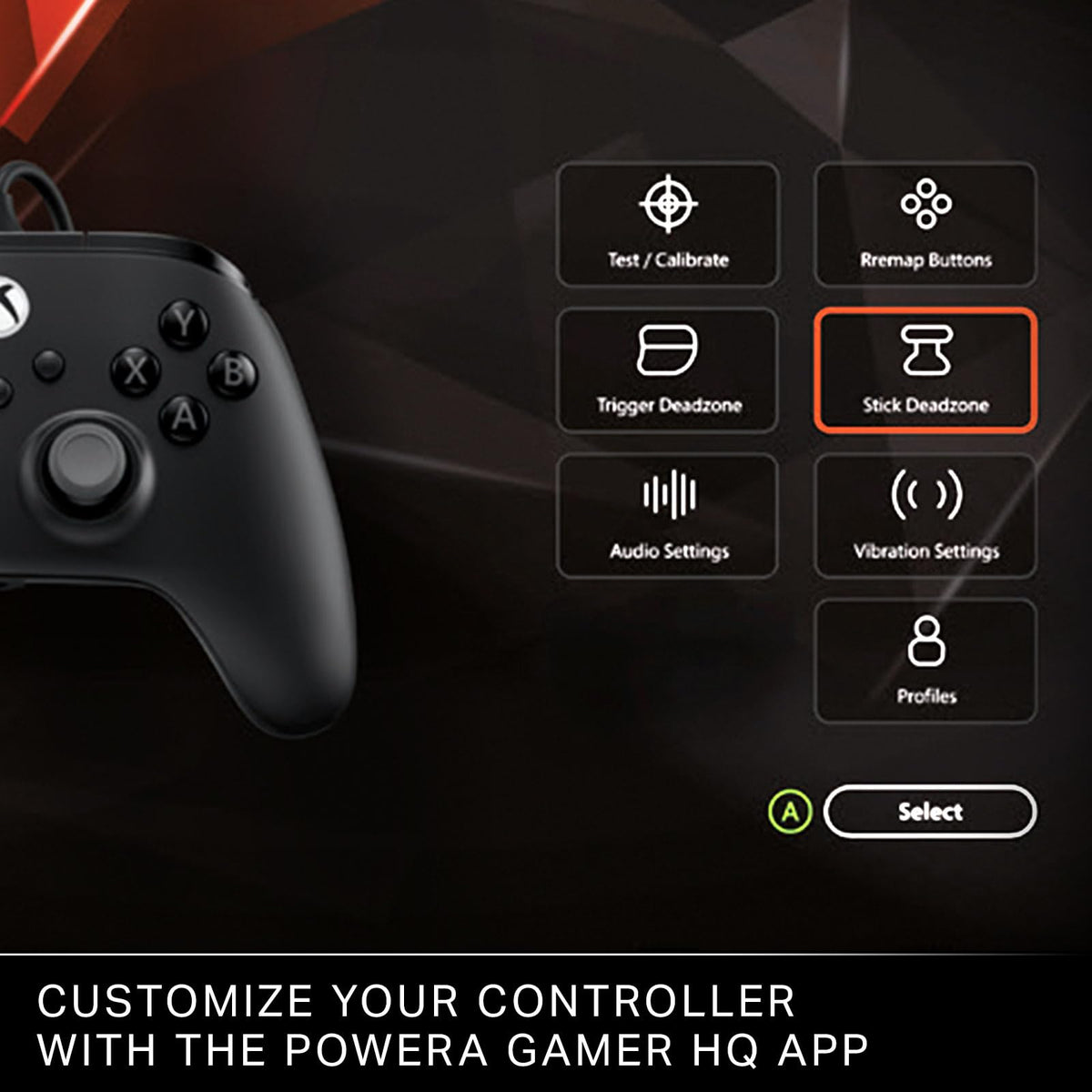 PowerA Advantage Plus Wired Controller for Xbox Series X|S - Moonlit Palms, officially licensed, adjustable height thumbsticks, hall effect, mappable buttons, works with Xbox One and Windows 10/11 PC