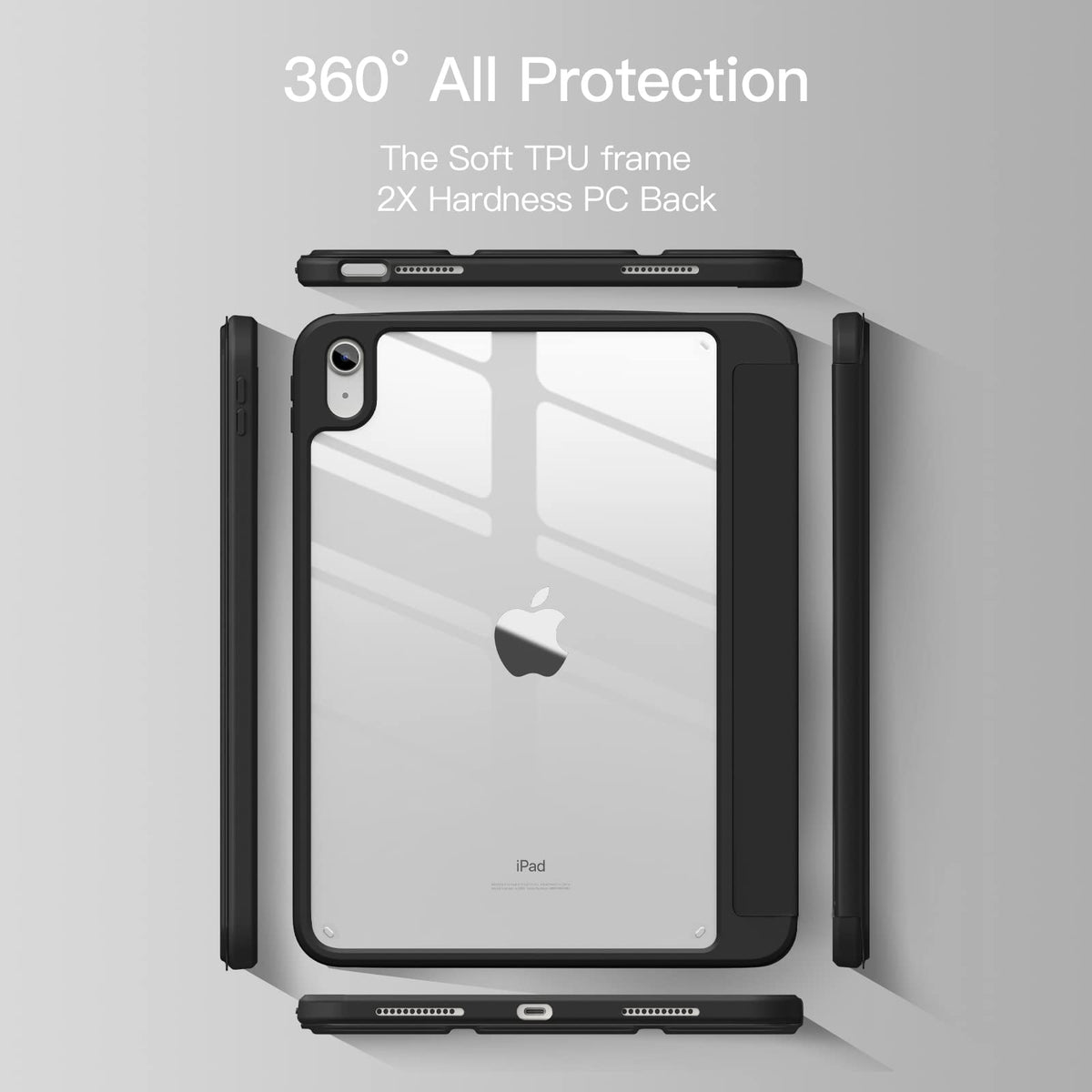 Vobafe Case for iPad A16 11th Generation 11 Inch 2025/iPad 10th 10.9" 2022