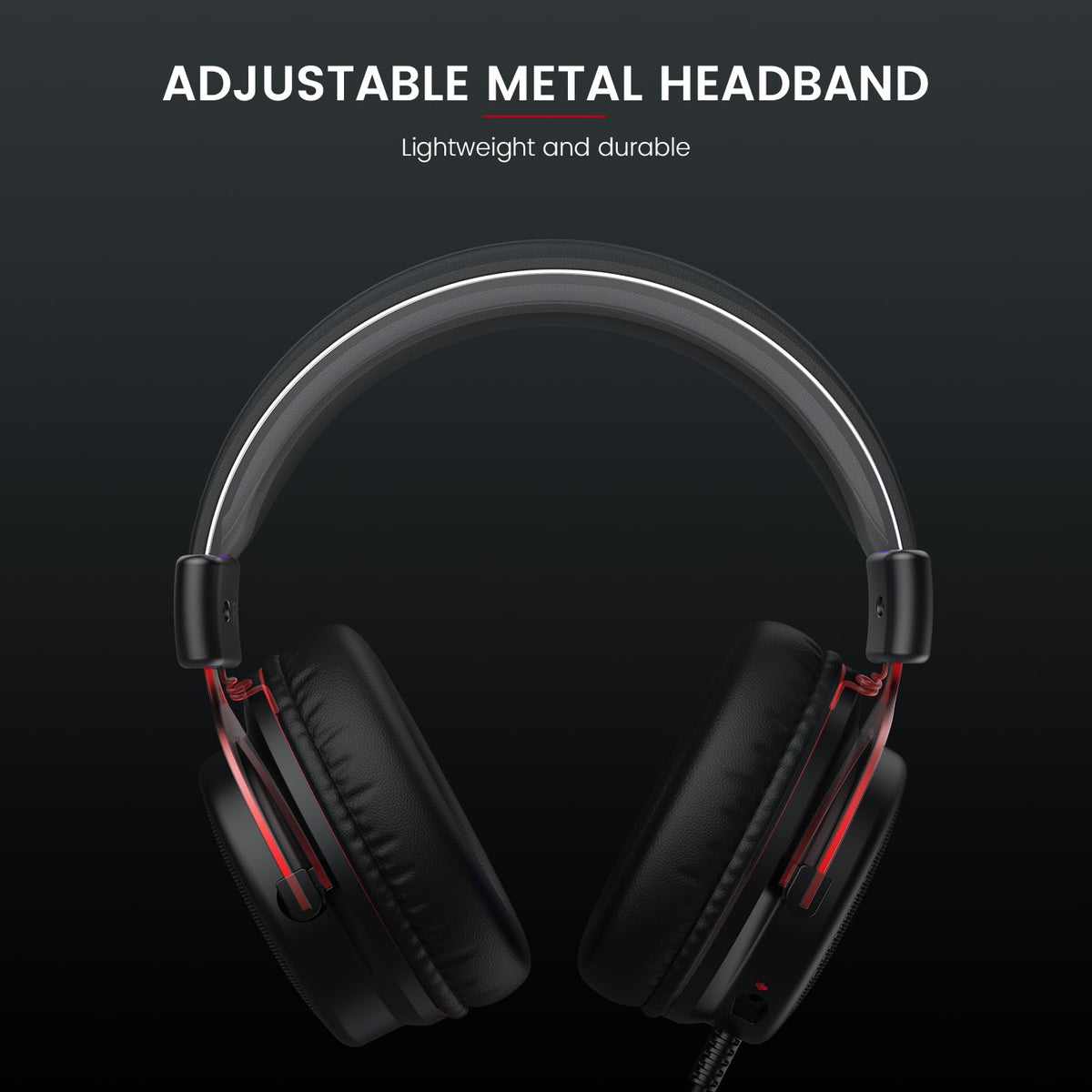 EKSA E900 Wired Gaming Headset for Xbox One - PC Headset with Detachable Noise Cancelling Microphone, 3D Stereo Sound 50mm Driver- Gaming Headphones for Xbox S/X, PS4 PS5, Switch, Laptop (Sliver)
