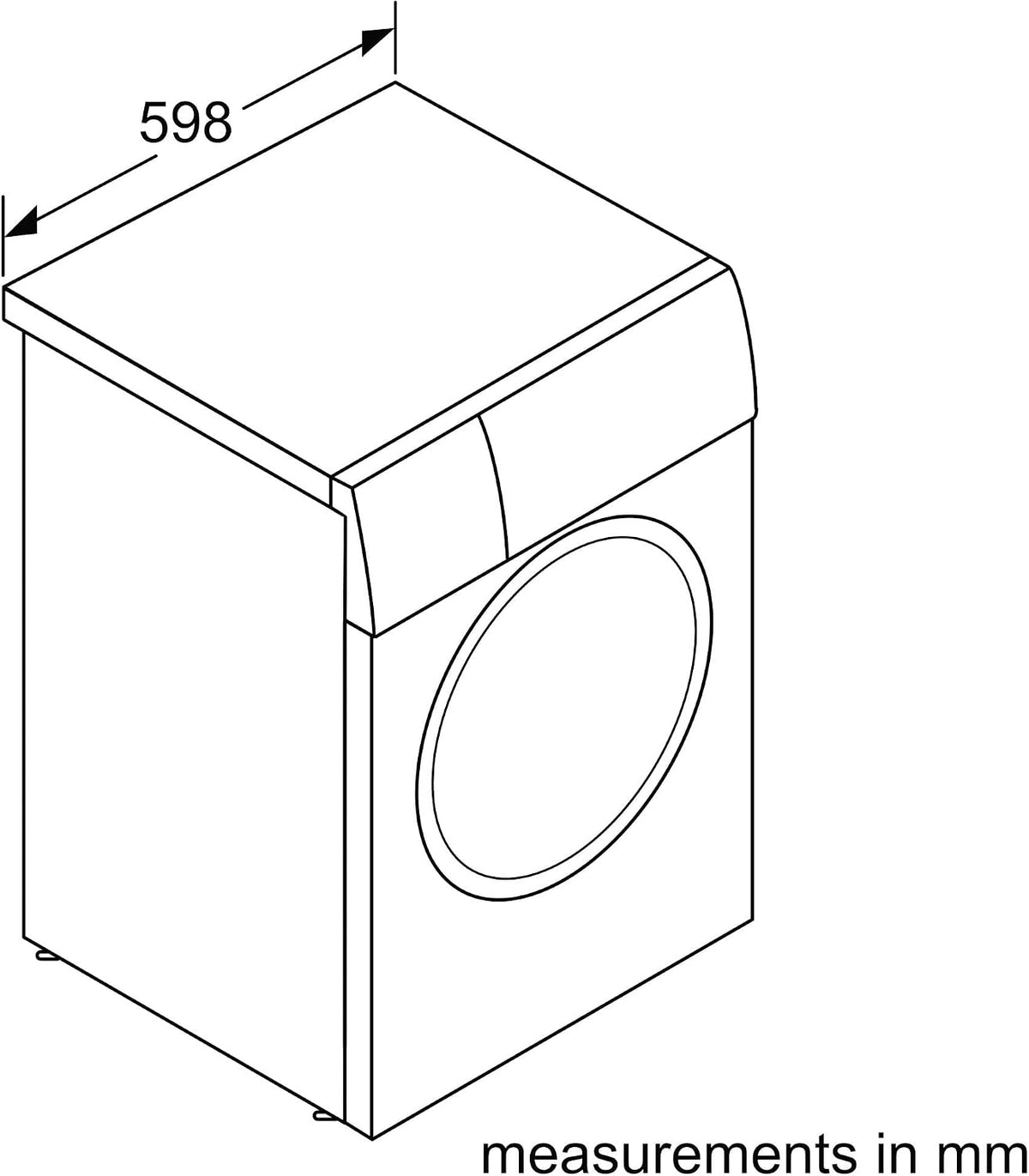 Bosch Series 6 WGJ25400GB Washing Machine, 10kg, 1400rpm, Energy Rating A, Freestanding, White