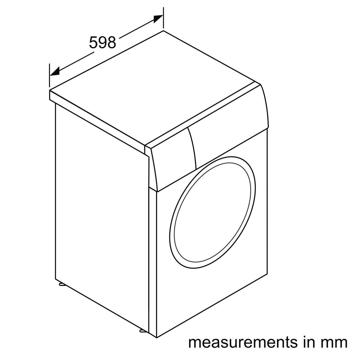 Bosch Series 6 WGJ25400GB Washing Machine, 10kg, 1400rpm, Energy Rating A, Freestanding, White