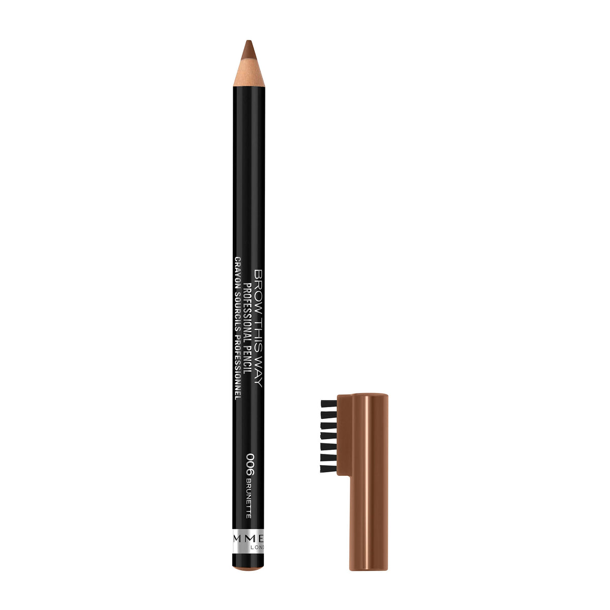 Rimmel Eyebrow Pencil, 1.4 g - Dark Brown