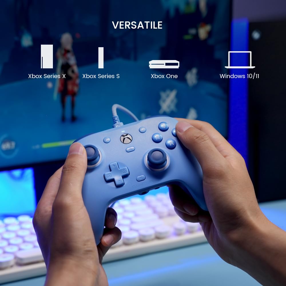 GameSir G7 SE Wired Controller for Xbox Series X|S, Xbox One & Windows 10/11, Plug and Play Gaming Gamepad with Hall Effect Joysticks/Hall Trigger, 3.5mm Audio Jack