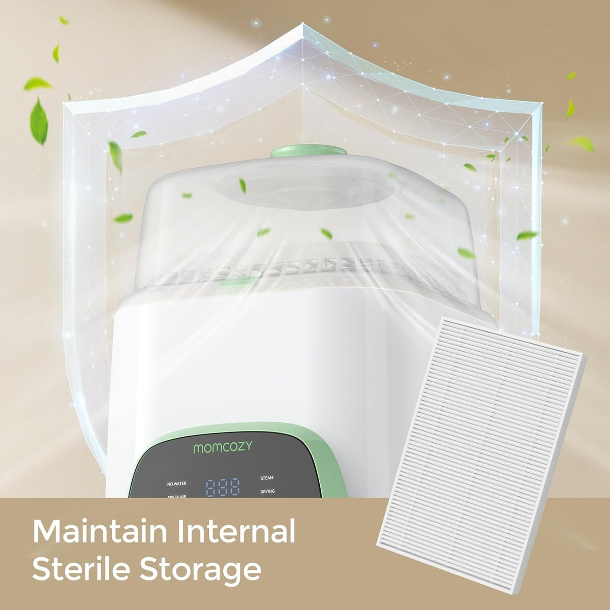 Momcozy Official Washing Block for KleanPal Pro Baby Bottle Washer, 120 Pcs
