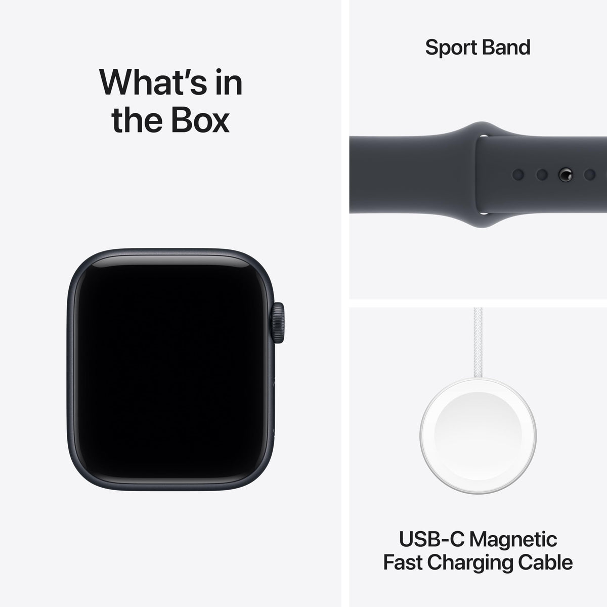 Apple Watch SE 3 GPS 40mm Smartwatch with Starlight Aluminium Case with Starlight Sport Band M/L. Fitness and Sleep Trackers, Heart Rate Monitor, Always-On Display, Water Resistant