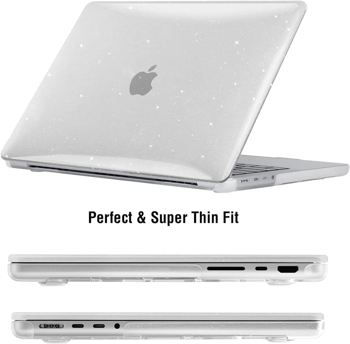EooCoo for MacBook Neo Case 13 inch 2026 A3404 A18-Pro Crystal Clear