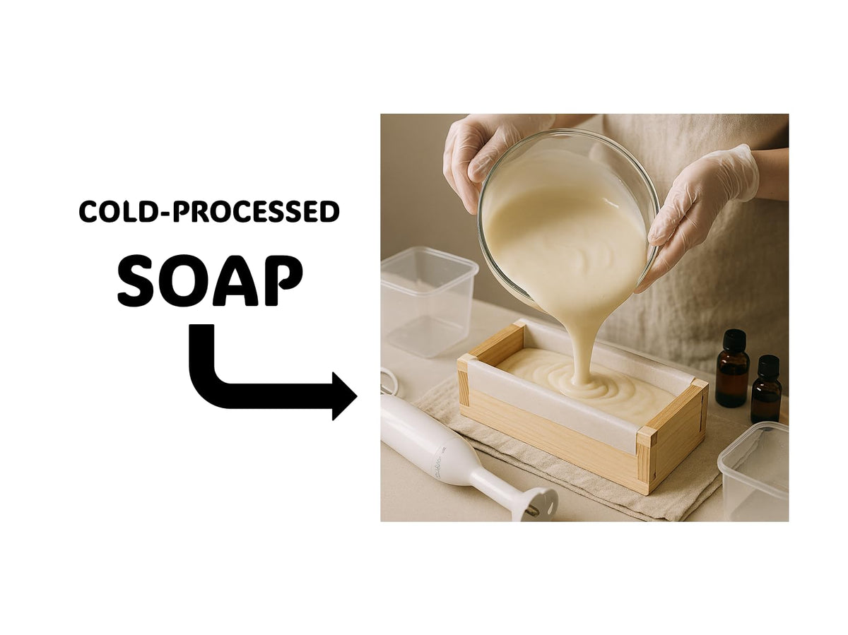 Handmade Coconut and Shea Butter Artisan Soap, Orange