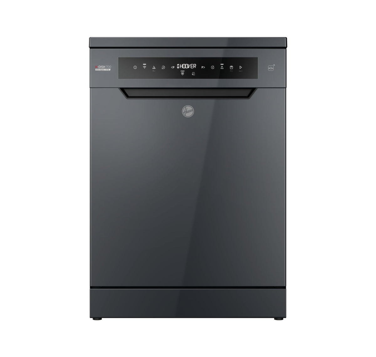 Hoover H-DISH 300 Dishwasher, 13 Place Settings, Black, C Class