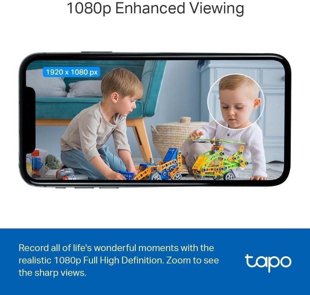 Tapo TC60 Full HD Indoor Security Camera Pet Camera Baby Camera