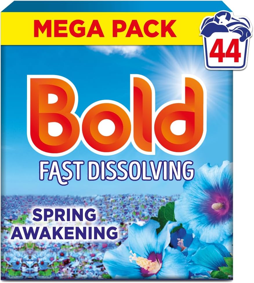 Bold Spring Awakening Powder Laundry Detergent 44 Washes 2.2kg