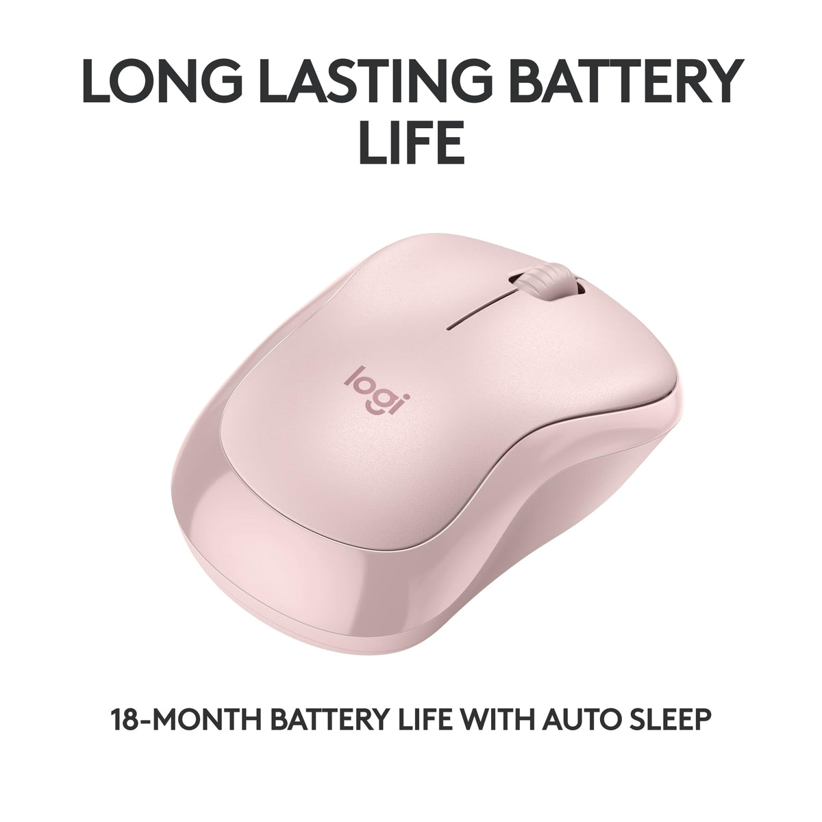 Logitech M240 Silent Bluetooth Mouse, Wireless, Compact