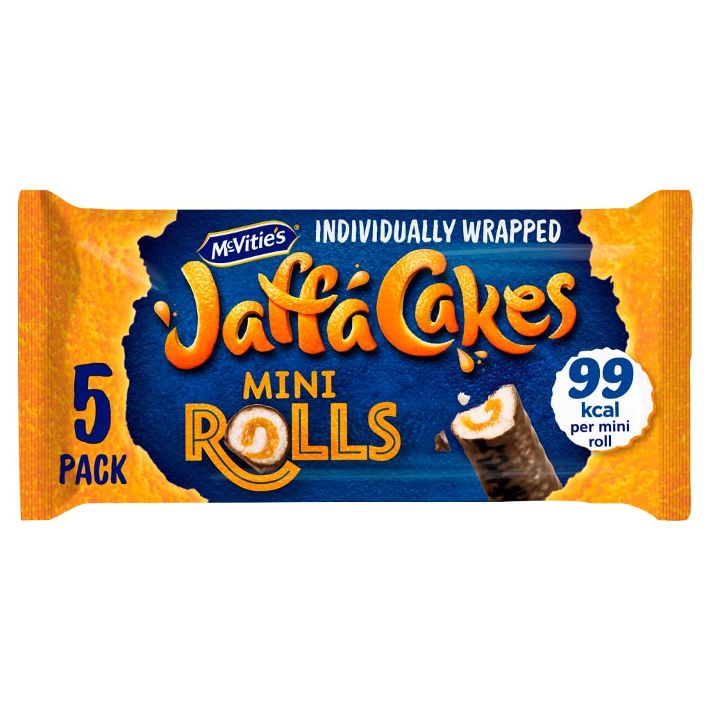 McVitie's Jaffa Cakes Original Biscuits Snack Pack, 6 x 3 Cakes, 198 g