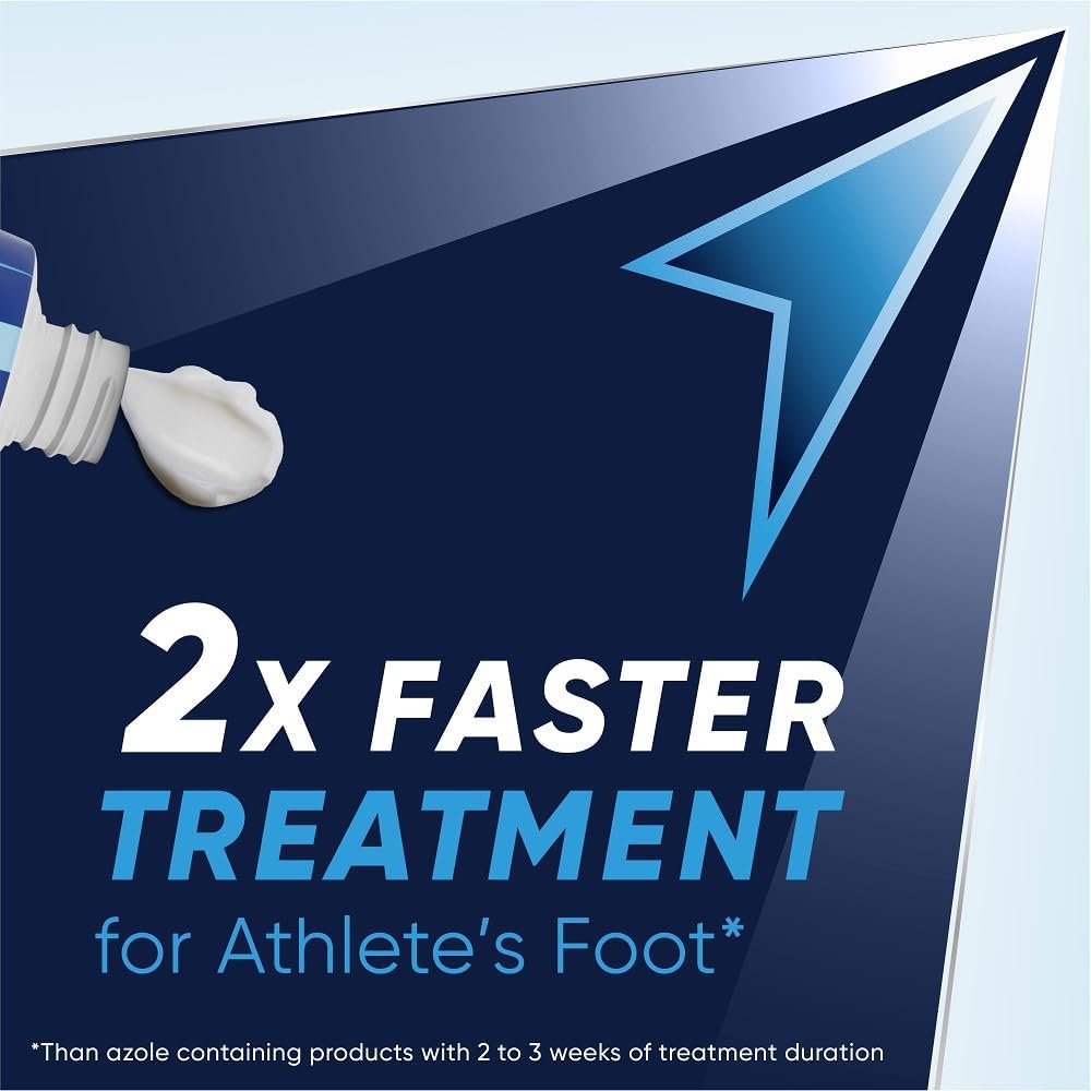 Lamisil AT 1% Athletes Foot Treatment Cream for Treatment of Foot Fungus, 15 g
