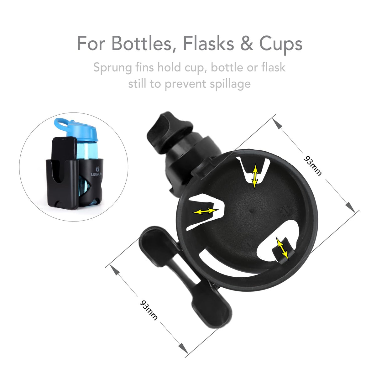 LittleLife Buggy And Pushchair Universal Cup Holder