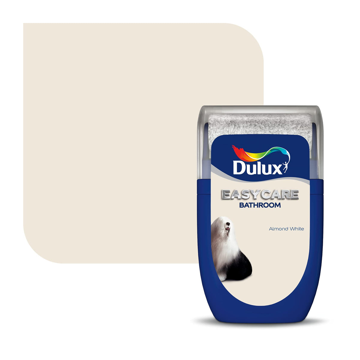 Dulux 5275836 Easycare Bathroom Soft Sheen Emulsion Paint For Walls And Ceilings - Mossy Stone 2.5L