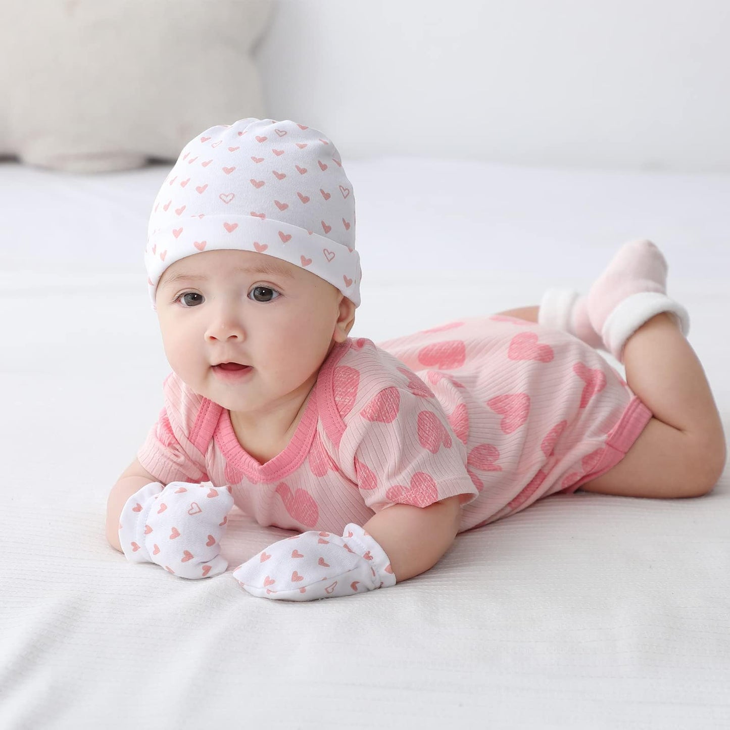 Baby Terry Warm Socks - Unisex baby Boy and Girl socks 0-12 Months Toddler Cute Cotton Socks Cozy Thick thick newborn sock 5 Pack