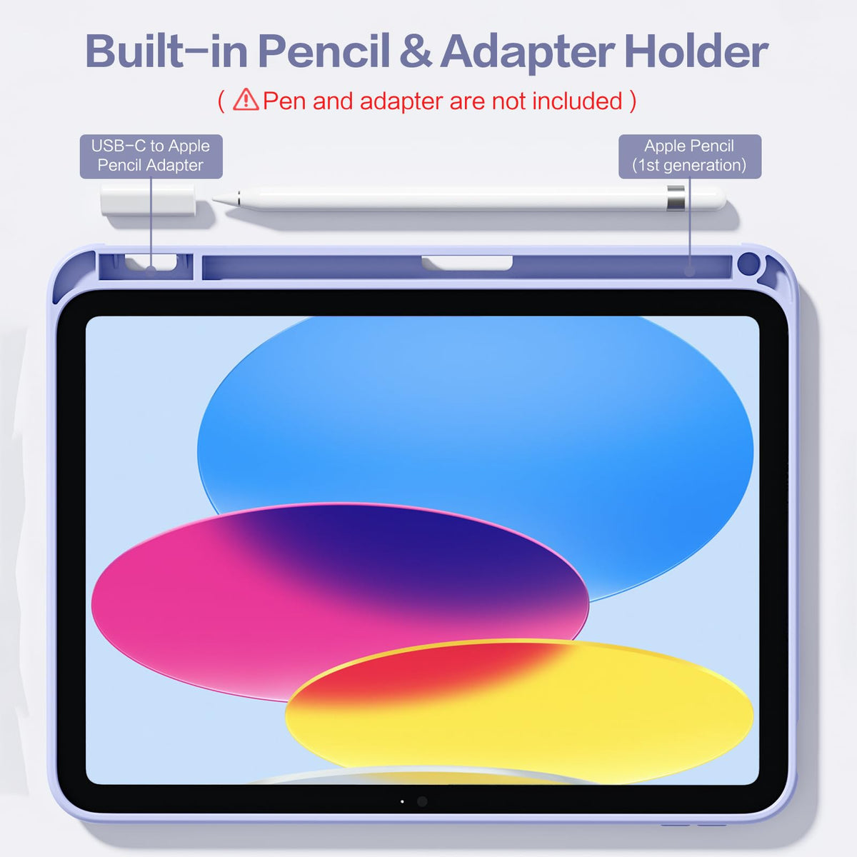 Vobafe Case for iPad A16 11th Generation 11 Inch 2025/iPad 10th 10.9" 2022