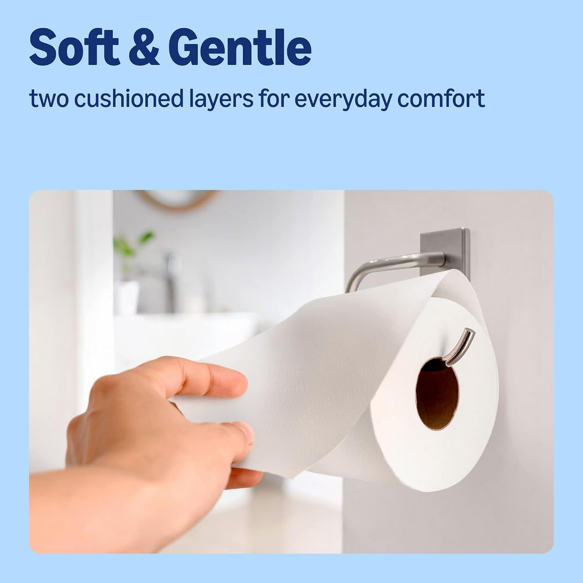 by Amazon Soft Toilet Tissue, 2-Ply, 45 Rolls (5 Pack of 9), 200 Sheets per Roll