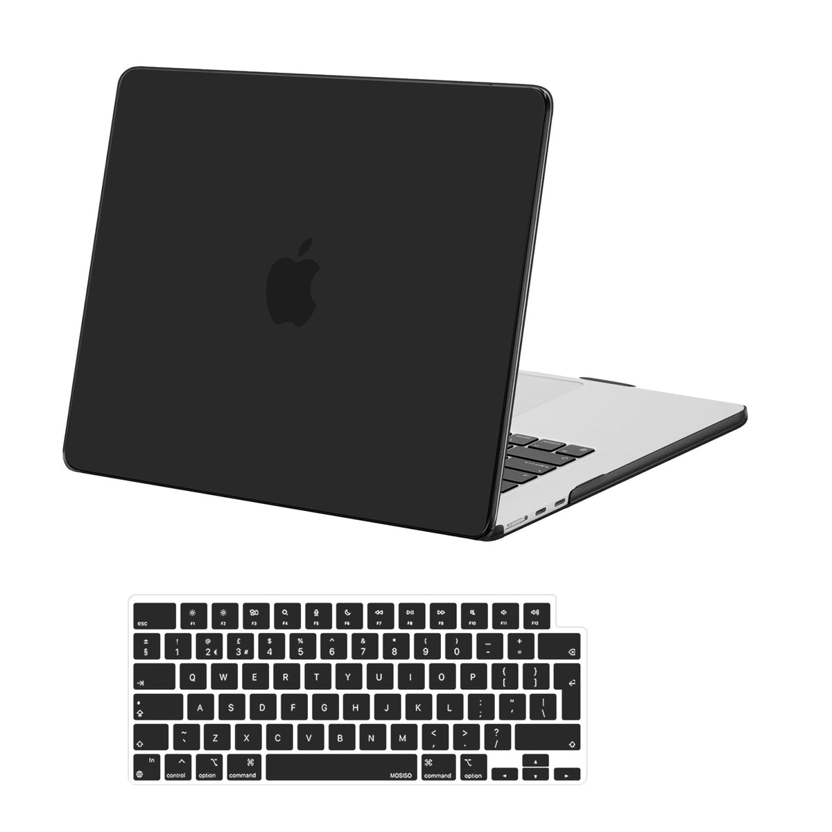MOSISO Compatible with MacBook Air 13 inch Case M5-M2, Crystal Clear