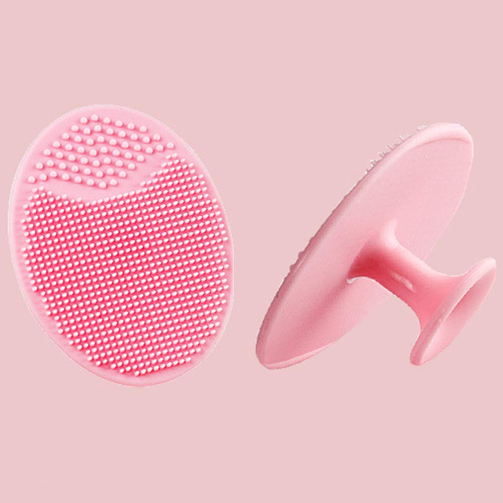 Baby Bath Brush, Baby Cradle Cap Brush, Silicone Massage Brush, Silicone Scrubbers Exfoliator Brush, Baby Skin Scrubbers Essential for Dry Skin, Cradle Cap and Eczema 2 Pack (Blue & Green)