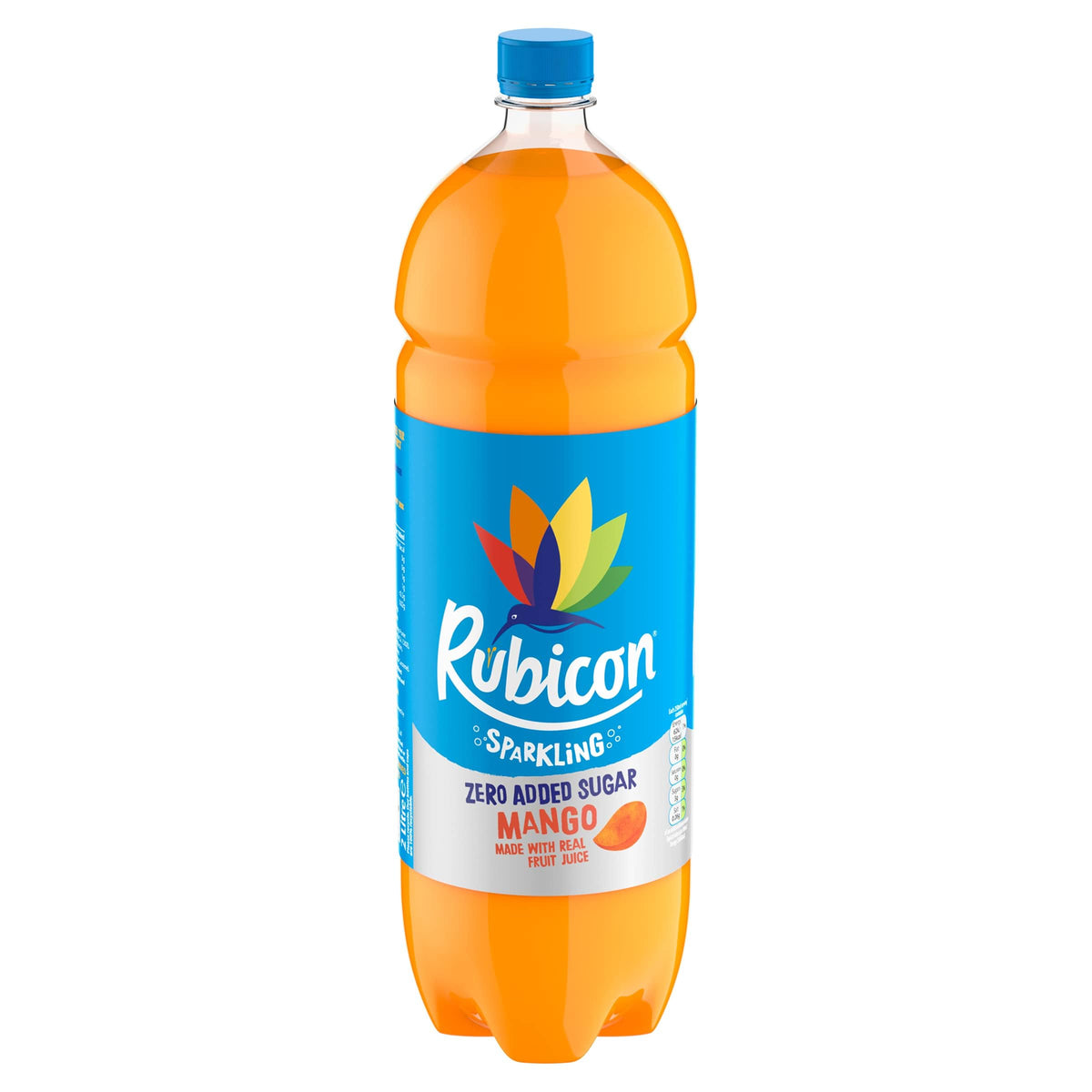 Rubicon Mango Sparkling Fruit Soft Drink, 6 Pack, 330ml Cans