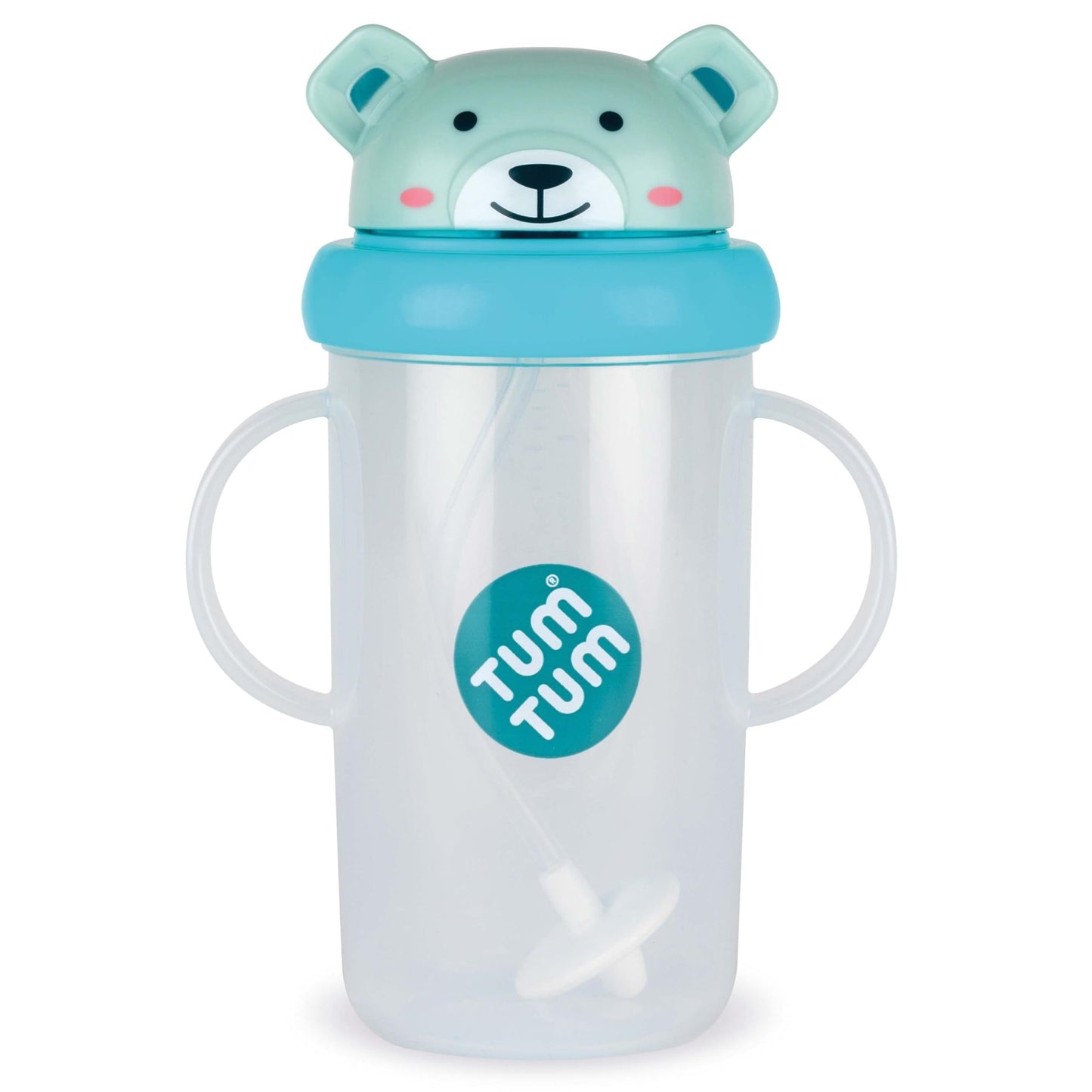 TUM TUM Tippy Up Free Flow Sippy Cup (No Valve), Sippy Cup for Toddlers, 200ml, BPA Free (Betsy Bear S3)