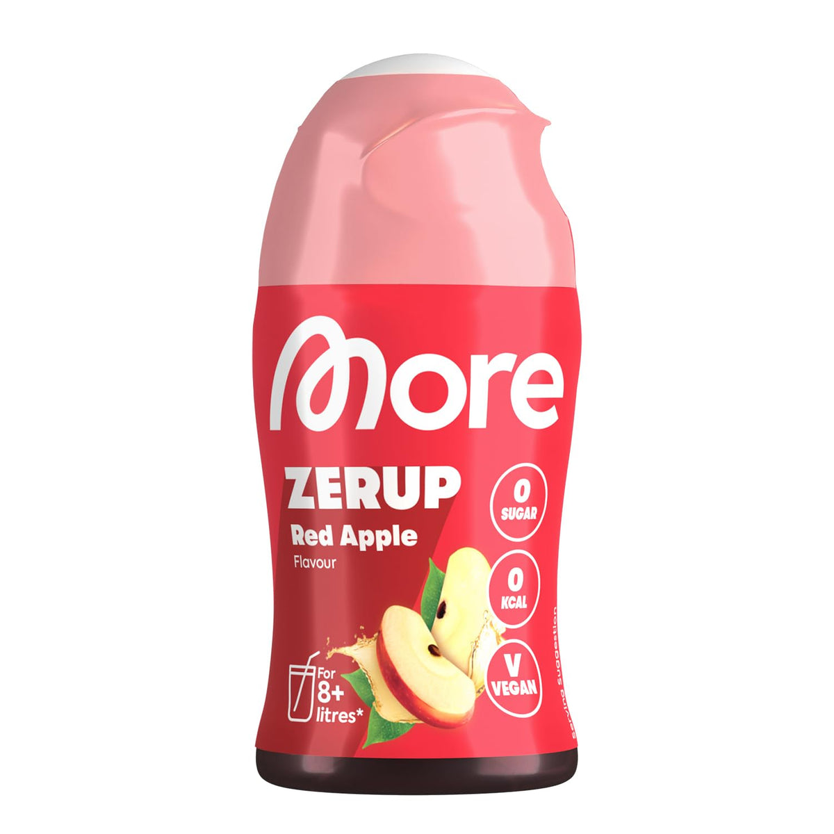 MORE Zerup, Zero Calorie Syrup with Real Fruit Extracts, Peach Iced Tea